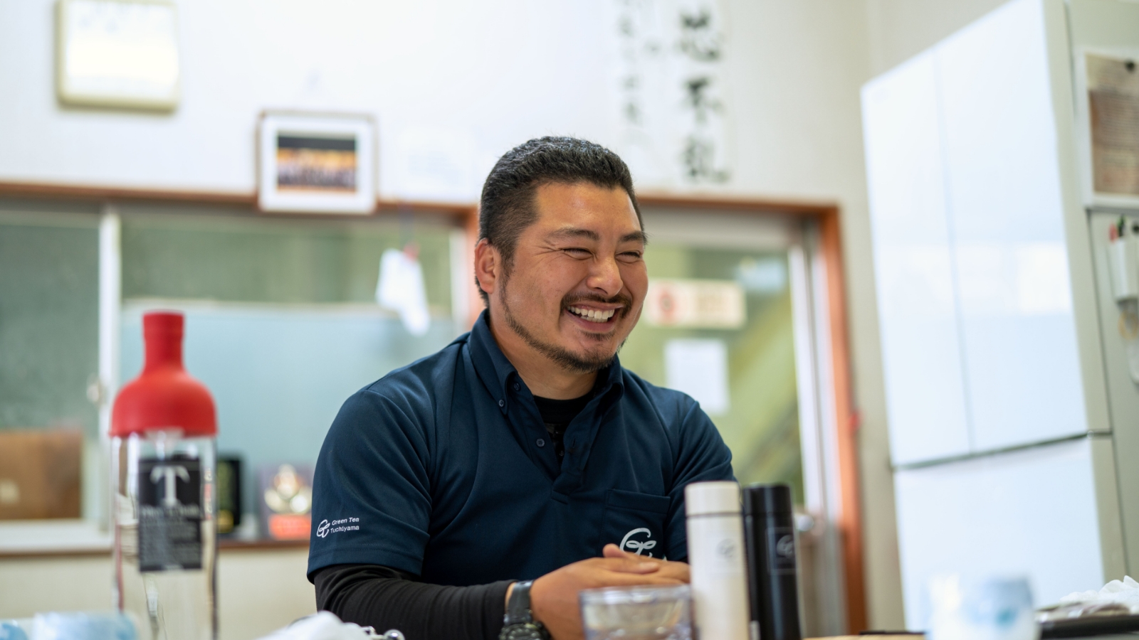 笑顔でお話をされる竹田氏の画像